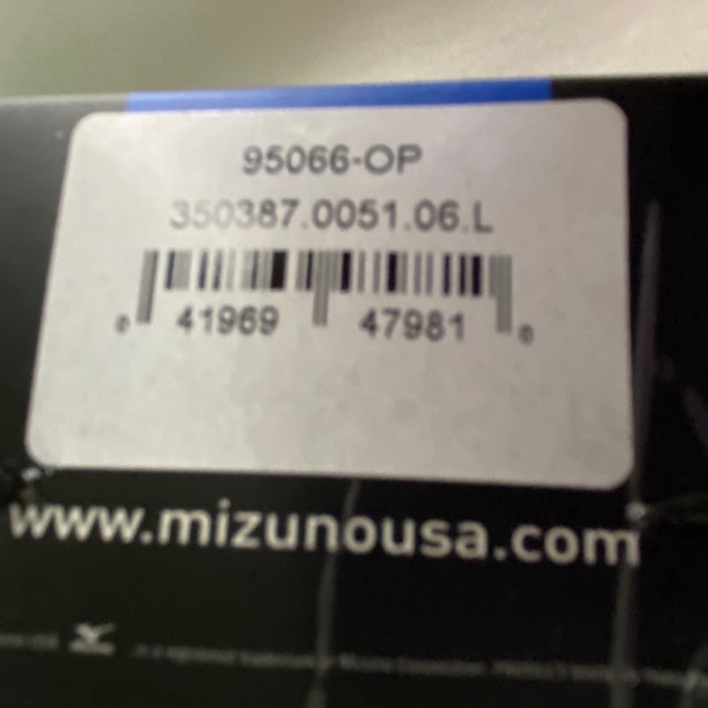 ⬇️$100 NWT Mizuno White Navy Pro Baseball … - Picture 6 of 9